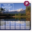 Soft Surface Calendar Mouse Pads - Stock Art Background - Rockies